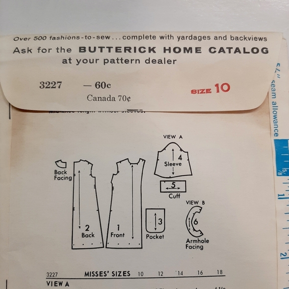 BUTTERICK BEACH DRESS PATTERN # 3227 - Picture 4 of 6